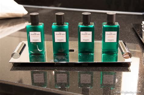 hermes toiletries hotel|hermes bathroom amenities.